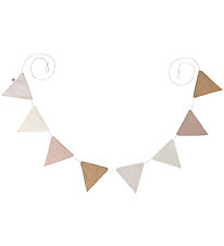Sebra Bunting Banner - Double-Sided - 300 cm - Birchbark Rose