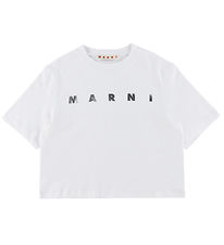 Marni T-shirt - Cropped - White