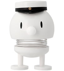 Hoptimist Swedish Student Bumble - Small - 7.5 cm - White