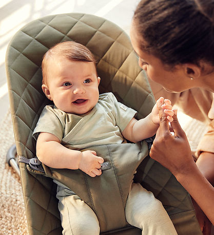 BabyBjörn Reclining chair - Bliss - Classic+ Quilted - Dark Gree